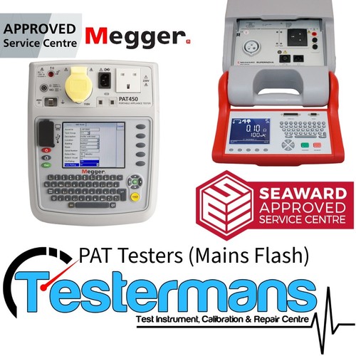 Flash pat tester calibration - flash,